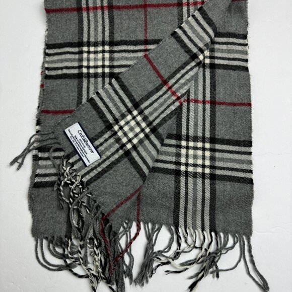 Croft & Barrow Gray Soft Acrylic Scarf  Made in Germany - Picture 1 of 5